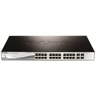 DGS-1210-28P D-Link Switch 24 x 10/100/1000 (PoE) + 4 x Gigabit SFP