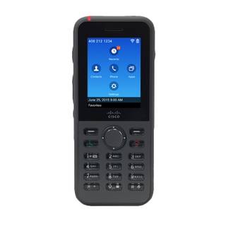 CP-8821-K9-BUN Cisco Unified Wireless IP Phone 8821 - Schnurloses Erweiterungshandgerät - mit Bluetooth-Schnittstelle - IEEE 802.11a/b/g/n/ac (Wi-Fi)