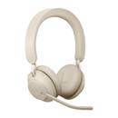26599-999-888 Jabra Evolve2 65 Link380c MS Teams Stereo with Charging stand Beige