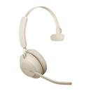 26599-889-988 Jabra Evolve2 65 Link380a UC Mono with Charging Stand Beige