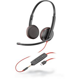 Poly Headset Blackwire C3225 binaural USB-C & 3,5 mm