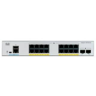 C1000-16FP-2G-L Cisco 16x 10/100/1000 Ethernet PoE+ ports and 240W PoE budget, 2x 1G SFP uplinks